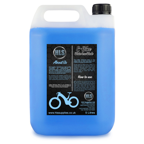HLS Electric E-Bike Waterless Wash 5L