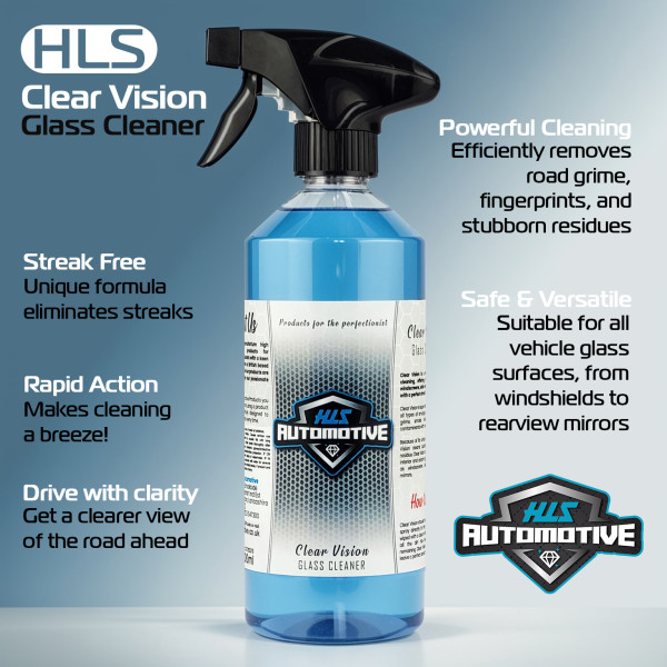 500ml Clear Vision - Glass Cleaner
