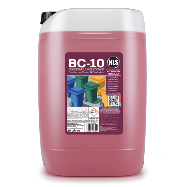HLS BC-10 - Bin Cleaner & Disinfectant 25L HLS BC-10 - Bin Cleaner & Disinfectant 25L