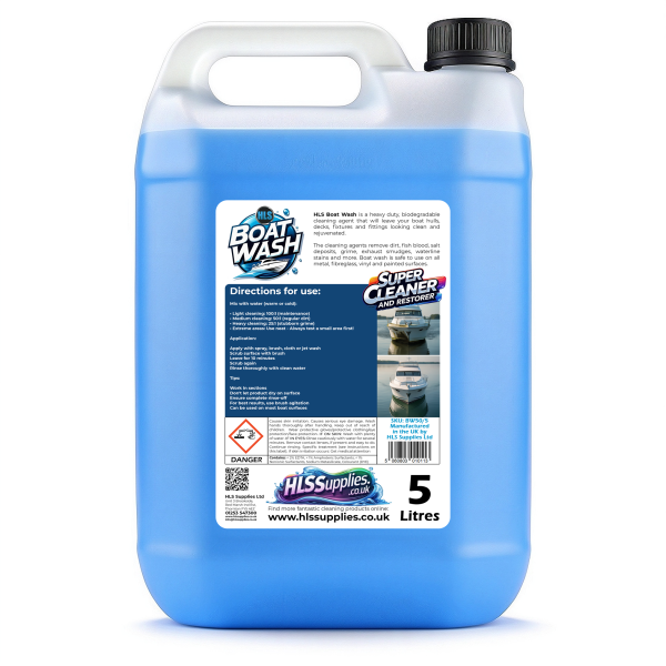 HLS Boat Wash - Marine Cleaner & Restorer 5L