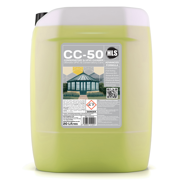 HLS CC-50 - Conservatory & UPVC Cleaner & Protector 20L HLS CC-50 - Conservatory & UPVC Cleaner & Protector 20L