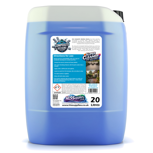 HLS Composite Decking Cleaner - Cleaner & Restorer 20L HLS Composite Decking Cleaner - Cleaner & Restorer 20L
