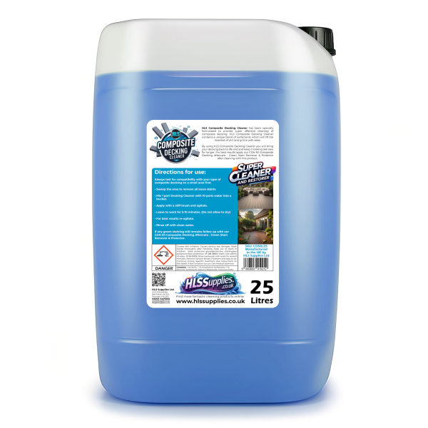 HLS Composite Decking Cleaner - Cleaner & Restorer 25L