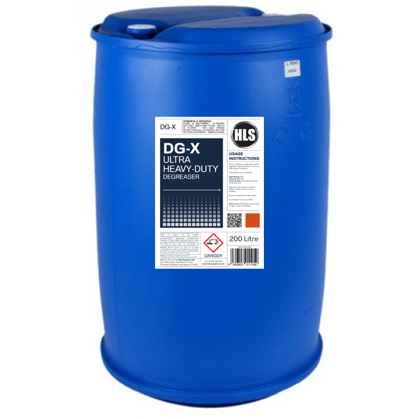HLS DG-X - Ultra Heavy Duty Degreaser 200L HLS DG-X - Ultra Heavy Duty Degreaser 200L