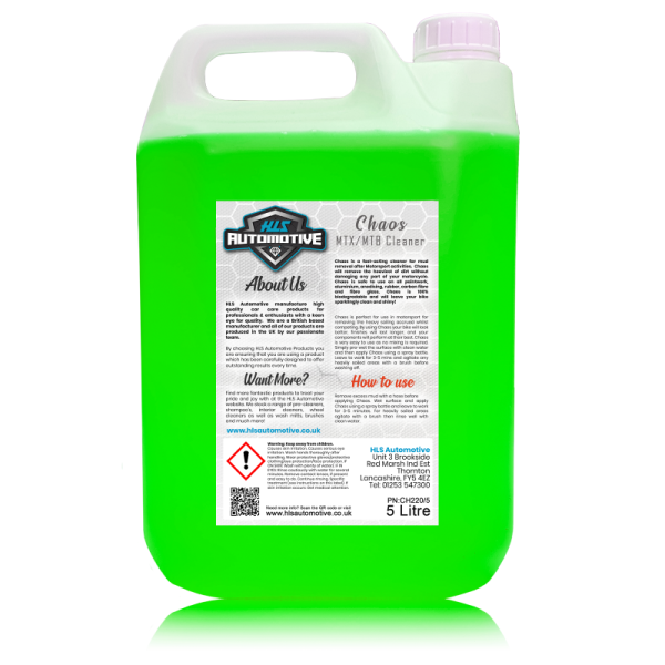 5L Chaos - MTX & MTB Cleaner