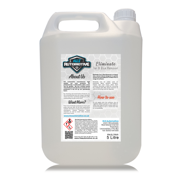 5L Eliminate - Tar & Glue Remover