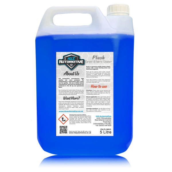 5L Plush - Carpet & Fabric Cleaner
